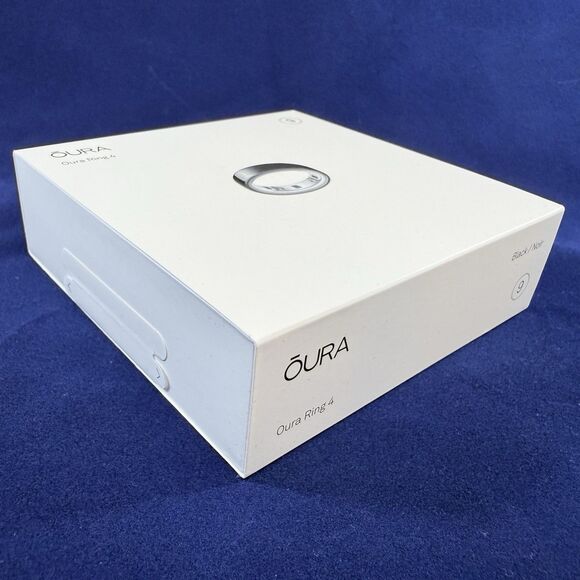 Oura Ring Gen 4 Smart Ring Size 9 Activity Tracker BLACK - New/Sealed! - Picture 2 of 4